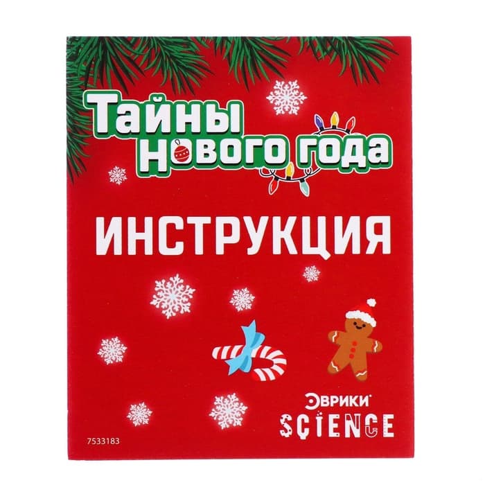 Набор для опытов «Тайны Нового года», зайчик