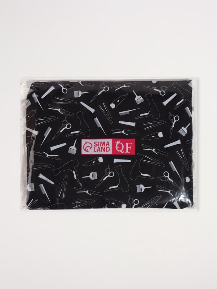 Пеньюар парикмахерский «Жизнь», чёрный