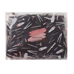 Пеньюар парикмахерский «Жизнь», чёрный