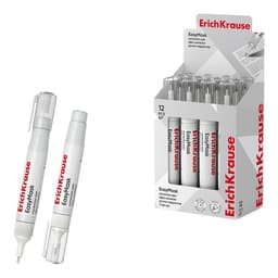 Ручка-корректор 7 мл, ErichKrause EasyMask, с металлическим наконечником, экономичный расход, на основе растворителя