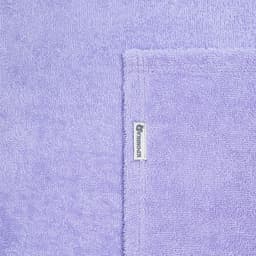 Набор для купания Крошка Я (полотенце-уголок 85×85 ±2 см, полотенце 40×55 см, рукавица), цвет сиреневый