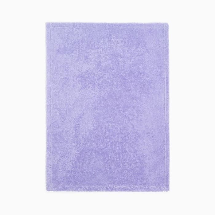 Набор для купания Крошка Я (полотенце-уголок 85×85 ±2 см, полотенце 40×55 см, рукавица), цвет сиреневый