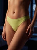 Трусы женские String mini, размер S, нежно-зелёные
