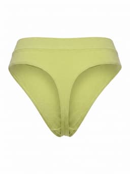 Трусы женские String mini, размер S, нежно-зелёные