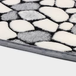 Коврики для ванной и туалета Доляна «Галька», 2 шт., 40×49 см, 50×80 см