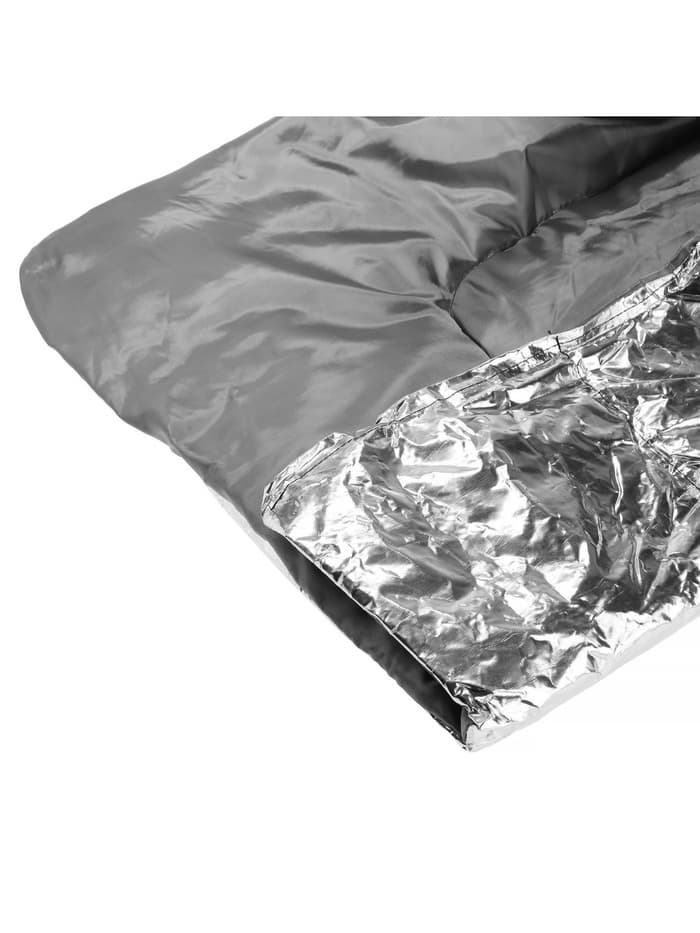 Автоодеяло для двигателя Cartage, 130×80 см, фольгированное, чёрное
