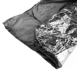 Автоодеяло для двигателя Cartage, 140×90 см, фольгированное, чёрное