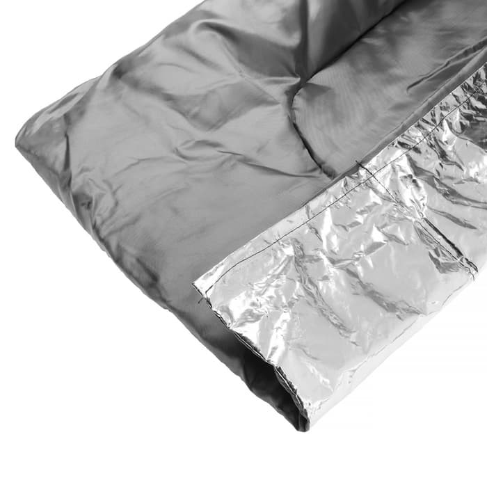 Автоодеяло для двигателя Cartage, 140×60 см, фольгированное, чёрное