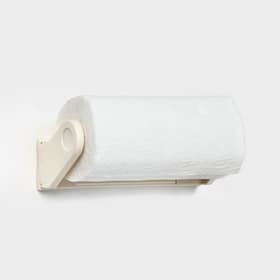 Держатель для бумажных полотенец, пластик, 26×13×10 см, белый