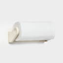 Держатель для бумажных полотенец, пластик, 26×13×10 см, белый