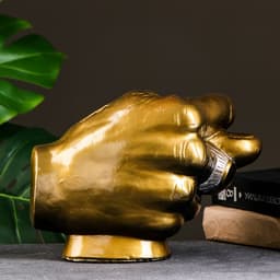 Копилка для денег «Фига», гипс, 16×29 см