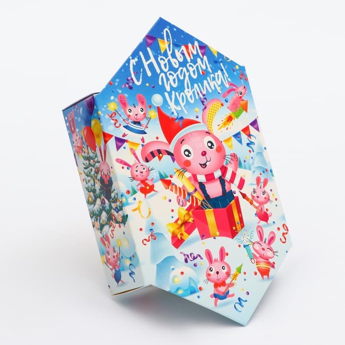 Коробка - конфета подарочная новогодняя складная «Шурум - Бурум» 20×4.5×11.5 см