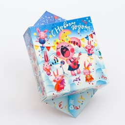 Коробка - конфета подарочная новогодняя складная «Шурум - Бурум» 20×4.5×11.5 см