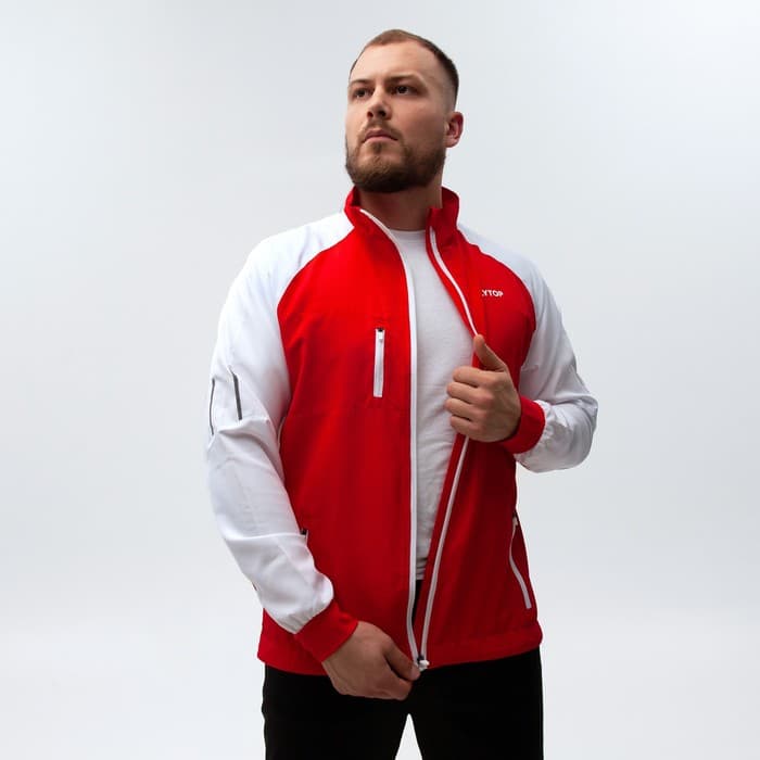 Ветровка ONLYTOP унисекс red, р. 50