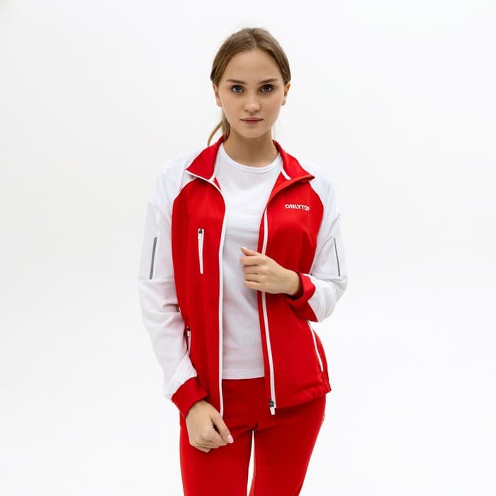 Ветровка ONLYTOP унисекс red, р. 50