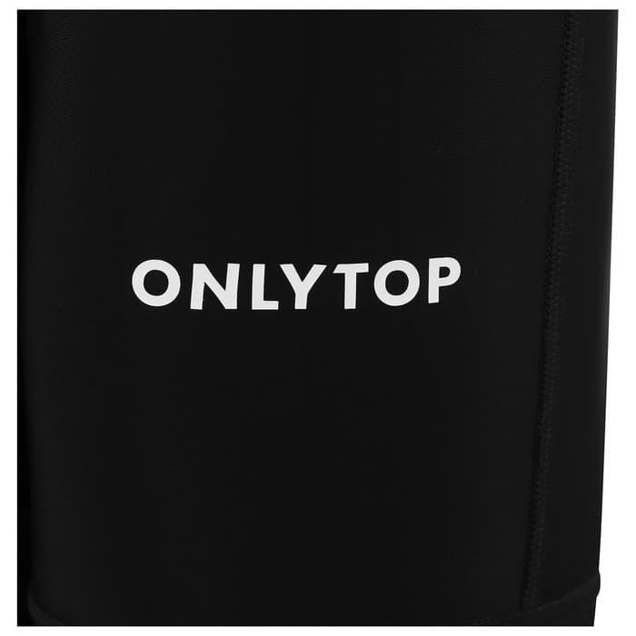 Тайтсы ONLYTOP беговые компрессионные, размер 52, чёрные