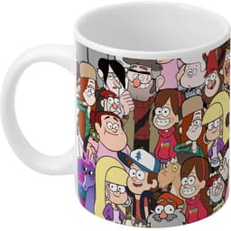 Кружка керамическая детская, 320 мл, Гравити Фолз