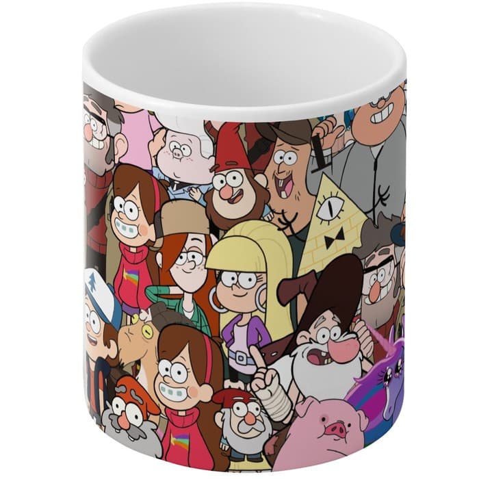 Кружка керамическая детская, 320 мл, Гравити Фолз