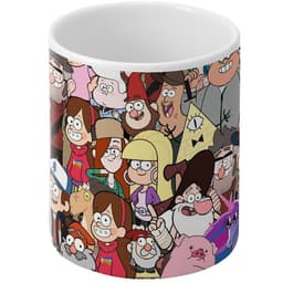 Кружка керамическая детская, 320 мл, Гравити Фолз