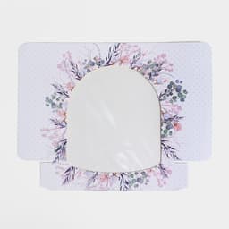 Кондитерская упаковка, коробка с PVC окном, «Цветы», 20 х 20 х 5 см