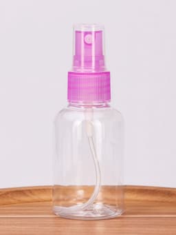 Бутылочка для хранения, с распылителем, 50 мл, МИКС, прозрачная