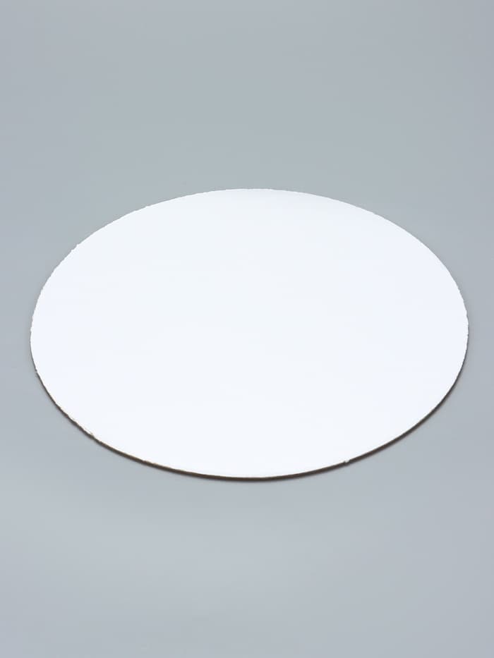 Коробка под торт 2 окна, с ручками, белая, + подложка 2.5 золото - белый, 28×28×20 см