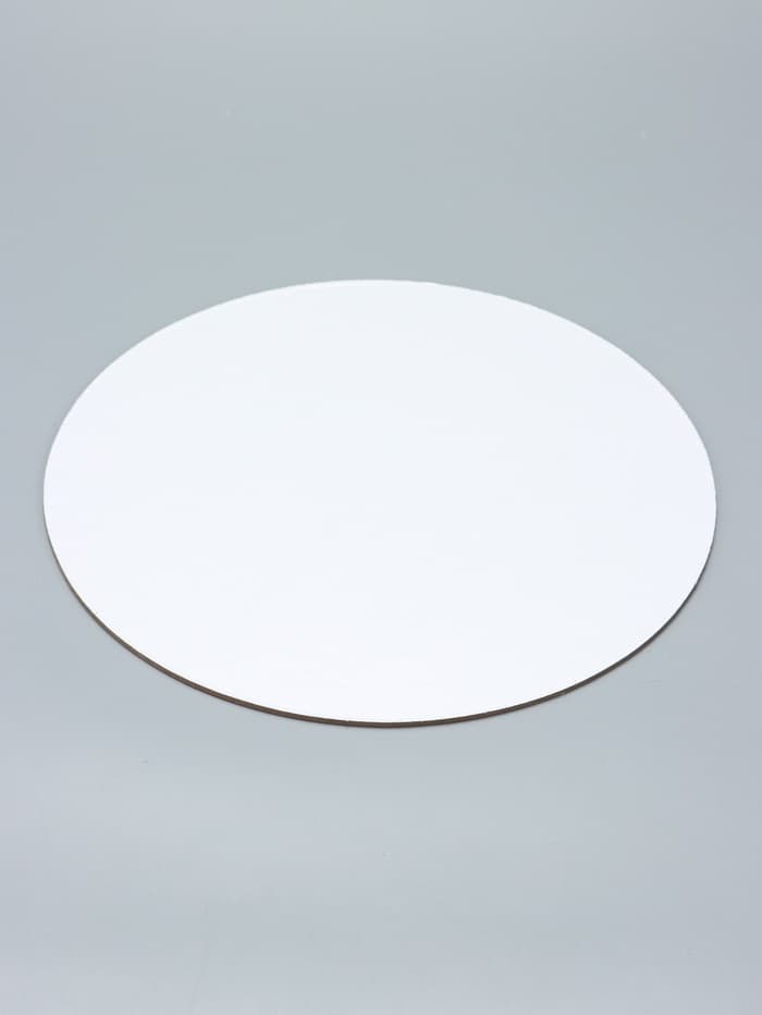 Коробка под торт 2 окна, с ручками, белая, + подложка 2.5 золото - белый, 24×24×20 см