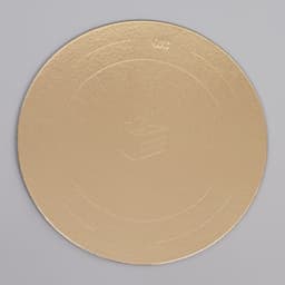 Коробка под торт 2 окна, с ручками, белая, + подложка 2.5 золото - белый, 24×24×20 см