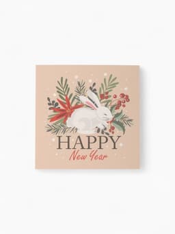 Новогодний подарочный набор «Happy» варежки размер 19 и аксессуары (4 предмета)