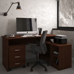 Тумба выкатная «Олимп», 3 ящика, 432×462×565 мм, цвет орех