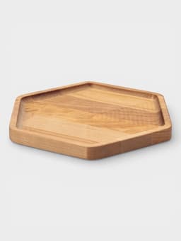 Подарочный набор посуды Adelica «Ромб», тарелки 3 шт., d=24 см, d=20 см, d=16 см, дерево берёза