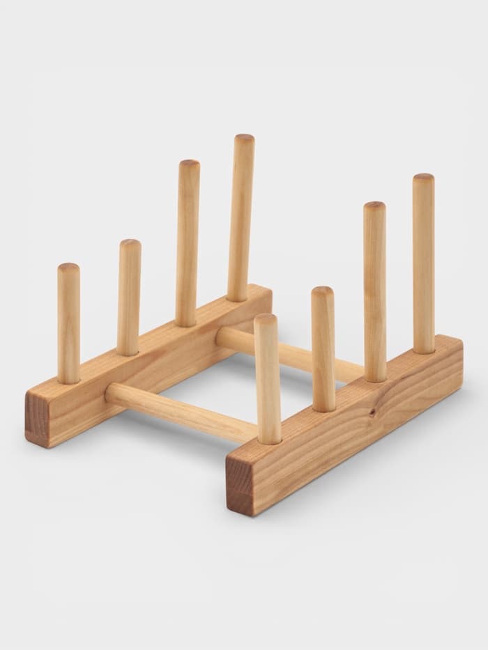 Подарочный набор посуды Adelica «Бари», доска разделочная d=25 см, блюдо для подачи d=24 см, менажница 3 секции d=20 см, подставка, дерево берёза