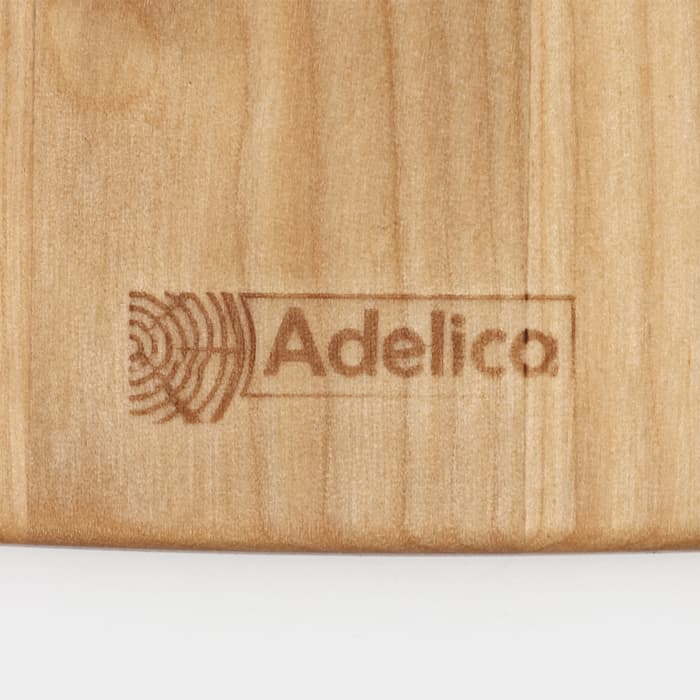 Подарочный набор посуды Adelica «Мечта хозяйки», доска разделочная d=28 см, блюдо для подачи d=24 см, менажница d=20 см, подставка, дерево берёза