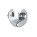 Штангодержатель d=25 мм открытый хром R=11d=