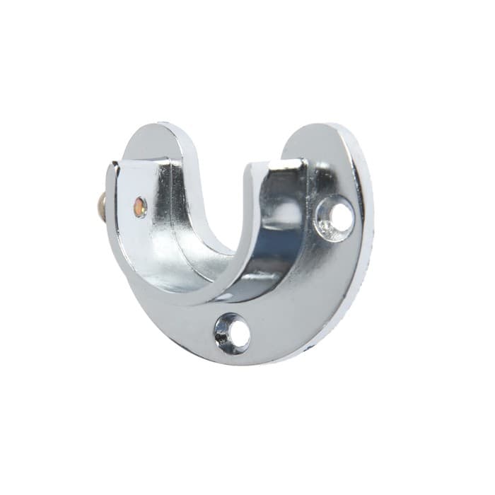 Штангодержатель d=25 мм открытый хром R=11d=