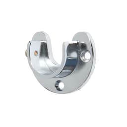 Штангодержатель d=25 мм открытый хром R=11d=