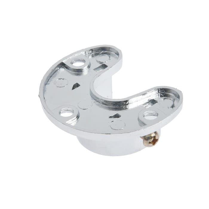 Штангодержатель d=25 мм открытый хром R=11d=