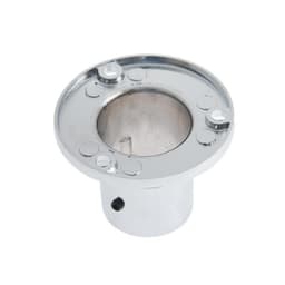 Штангодержатель d=25 мм с фикс. высокий, R=11H хром