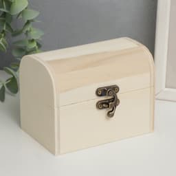 Шкатулка для росписи дерево «Сундучки», 2 шт., для творчества, декора