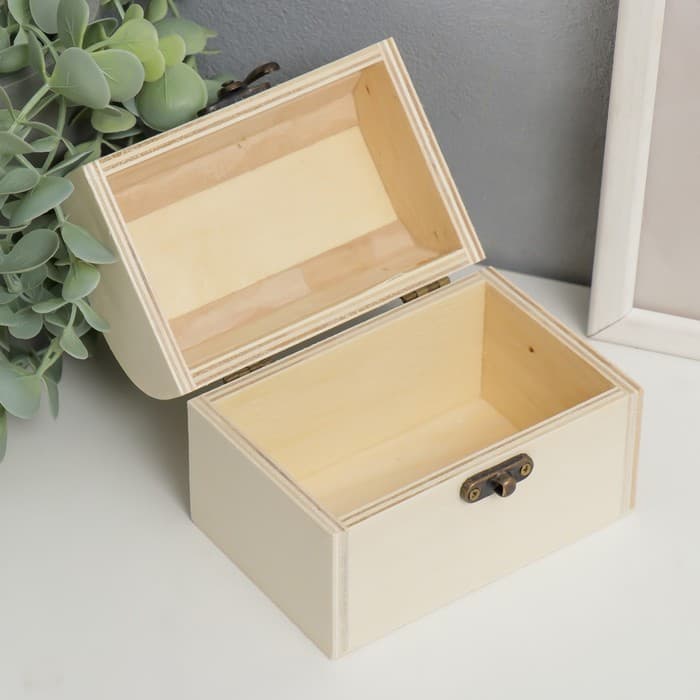 Шкатулка для росписи дерево «Сундучки», 2 шт., для творчества, декора