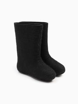 Валенки детские, размер 34, чёрные