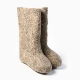 Валенки детские, размер 33, бежевые