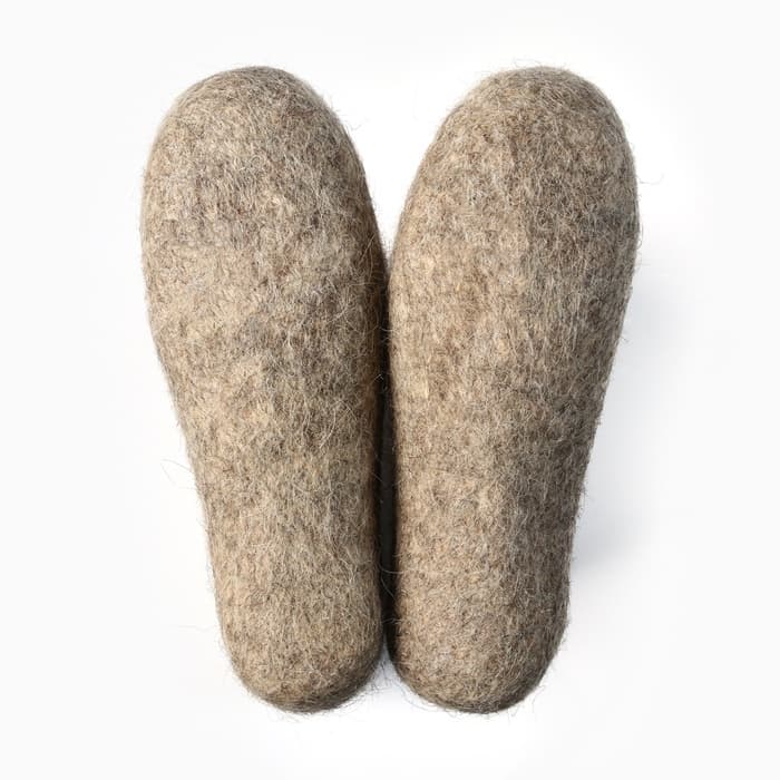 Валенки детские, размер 33, бежевые