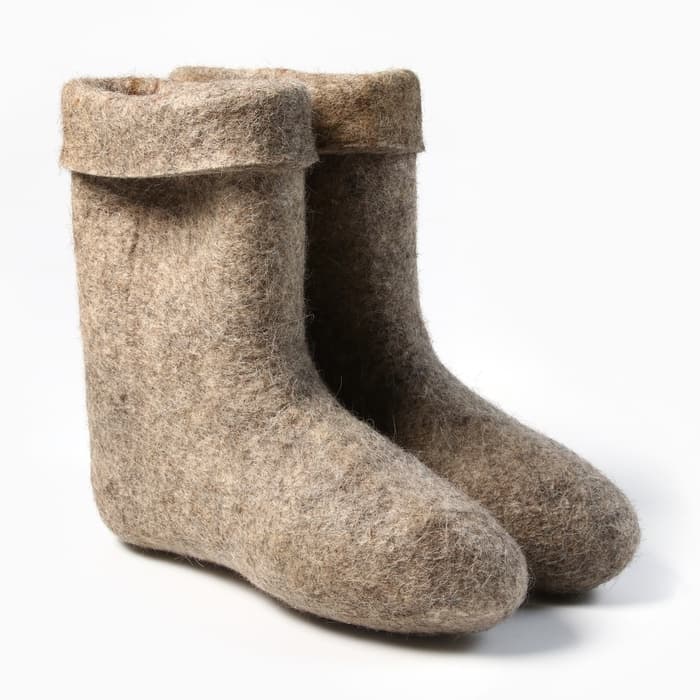 Валенки мужские с загибом, размер 42