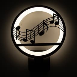 Бра 3101782497/1, LED, 15 Вт, 4000К, чёрное, 24×24×30 см