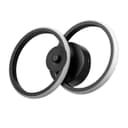 Бра 2517/2 LED 10 Вт 4000К черный 17×29 см