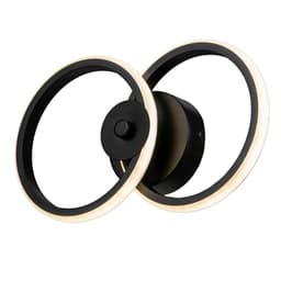 Бра 2517/2 LED 10 Вт 4000К черный 17×29 см