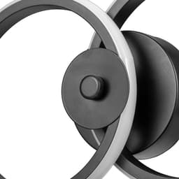 Бра 2517/2 LED 10 Вт 4000К черный 17×29 см