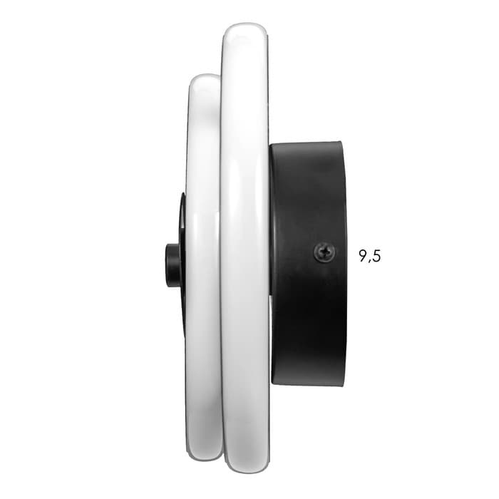 Бра 2517/2 LED 10 Вт 4000К черный 17×29 см