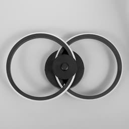 Бра 2517/2 LED 10 Вт 4000К черный 17×29 см